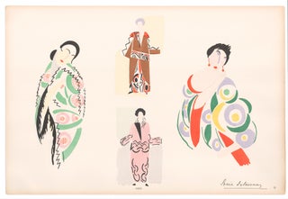 Item nr. 127406 Pl. 9, 1923. Ses Peintures, Ses Objets, Ses Tissus Simultanes, Ses Modes. Sonia...