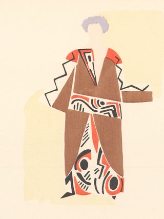 Pl. 9, 1923. Ses Peintures, Ses Objets, Ses Tissus Simultanes, Ses Modes.