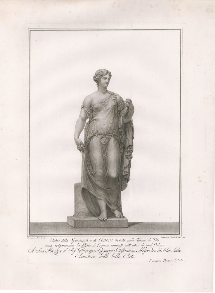 Item nr. 127431 Raccolta di Statue Antiche. Francesco Piranesi.