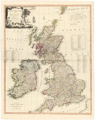Item nr. 127508 6. Great Britain and Ireland. A New Universal Atlas. Thomas Kitchin