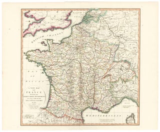 Item nr. 127517 19. France. A New Universal Atlas. Thomas Kitchin