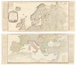Item nr. 127518 4 & 5. Europe. A New Universal Atlas. Thomas Kitchin