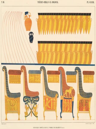 Item nr. 127834 Peintures copiees dans le Tombeau de Rhamses IV (Maiamoun)....
