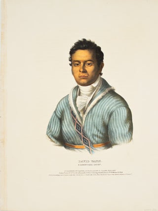 Item nr. 128430 DAVID VANN. History of the Indian Tribes of North America. Thomas McKenney, James...