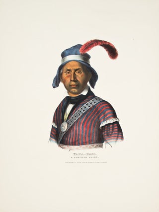 Item nr. 128431 YAHA-HAJO. History of the Indian Tribes of North America. Thomas McKenney, James...