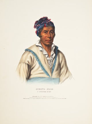 Item nr. 128435 SPRING FROG. History of the Indian Tribes of North America. Thomas McKenney,...