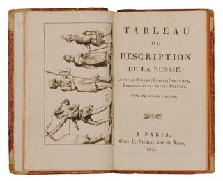 Tableau ou Description de la Russie.