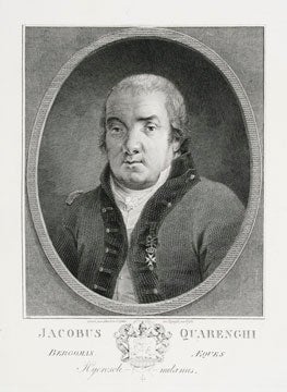 Item nr. 130538 Fabbriche e Disegni di Giacomo Quarenghi. Giacomo QUARENGHI, Cav Giulio.