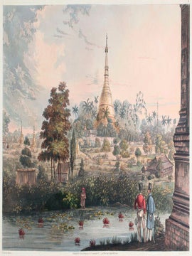 Item nr. 131160 Eighteen Views Taken at & near Rangoon. Lieutenant Joseph Moore, G. Hunt, Joseph...