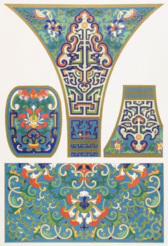 Examples of Chinese Ornament.