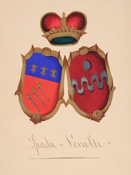 Spada-Veralli. Gli Stemmi Gentilizi della Nobilita Romana.