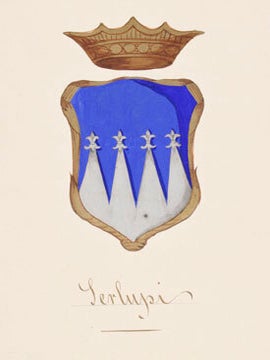 Serlupi. Gli Stemmi Gentilizi della Nobilita Romana.