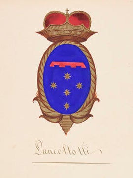 Item nr. 134645 Lancellotti. Gli Stemmi Gentilizi della Nobilita Romana. Ludovico Tronti Romano