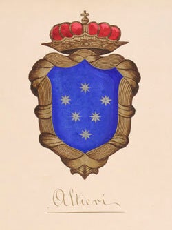 Item nr. 134658 Altieri. Gli Stemmi Gentilizi della Nobilita Romana. Ludovico Tronti Romano
