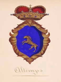 Altemps. Gli Stemmi Gentilizi della Nobilita Romana.