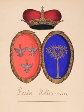 Lante-Della rovere. Gli Stemmi Gentilizi della Nobilita Romana.