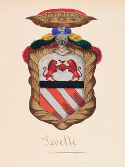Item nr. 134663 Savelli. Gli Stemmi Gentilizi della Nobilita Romana. Ludovico Tronti Romano