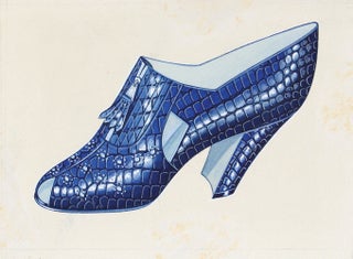 Item nr. 134918 Shoe design. French School