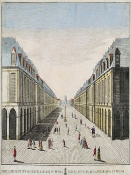 Delineatio Alicuyus Spath Petersburgi in Russia.