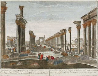 Le Rouine del grande Tempio du Palmira, della parte d'Occidente.