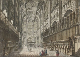 Item nr. 135873 Vue perspective de l'interieur de la Chapelle du Roy Henry VII. European School
