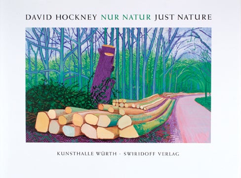 Item nr. 137254 DAVID HOCKNEY: Just Nature/Nur Natur. Marco Livingstone, Christoph Becker.