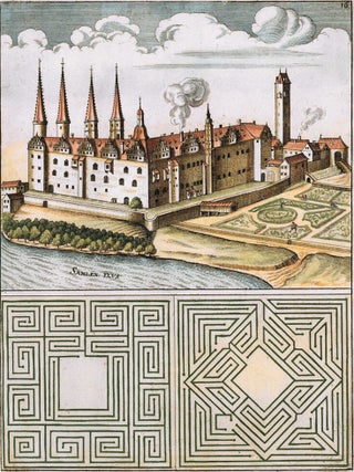 Item nr. 137966 Pl. 16. Castellum Merseburgense in Misnia. Architectura Curiosa Nova. Georg...