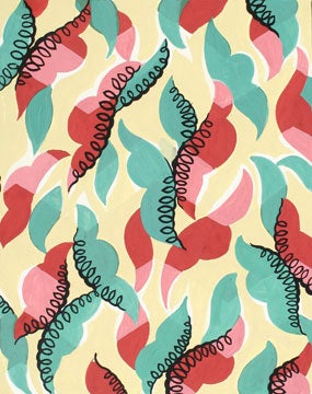 Design for fabric or wallpaper.