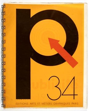 Item nr. 139021 Publicite 1934. Arts et Metiers Graphiques