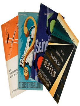 Item nr. 139850 Spoorwegserie Nos. 1-4 (all published). Piet BAKKER