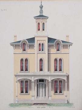 Item nr. 141465 Architectural Designs for Model Country Residences. John Riddell