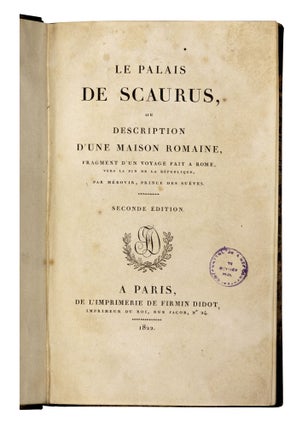 Item nr. 142062 Le Palais de Scaurus. Charles-Francois MAZOIS