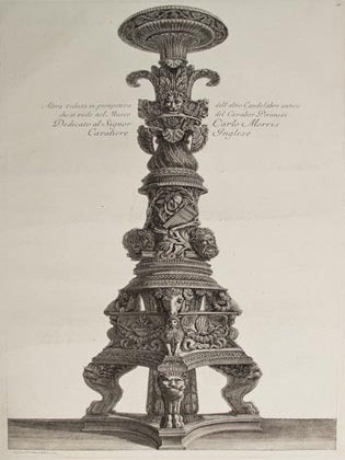 Item nr. 142752 108. Al Signor Carlo Morris Cavaliere Inglese. Altra veduta in prospettiva dell'...