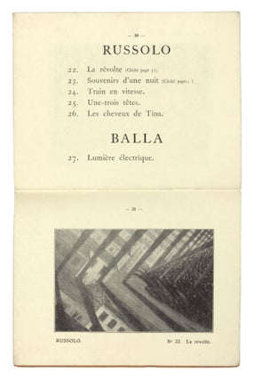 Les Peintres Futuristes Italiens: BOCCIONO, CARRA, RUSSOLO, BALLA, SEV