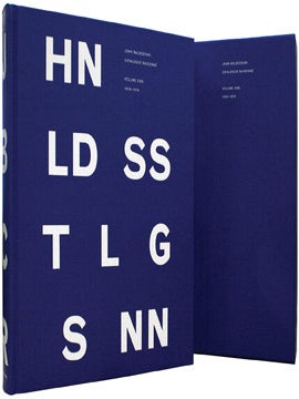 Item nr. 144941 JOHN BALDESSARI Catalogue Raisonné. Volume One: 1956-1974. Patrick Pardo, Robert...