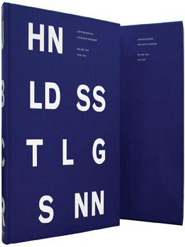 JOHN BALDESSARI Catalogue Raisonné. Volume One: 1956-1974