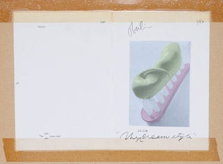 Notes in Hand. ORIGINAL PUBLISHER'S MAQUETTE.