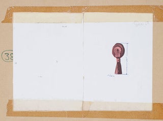 Notes in Hand. ORIGINAL PUBLISHER'S MAQUETTE.