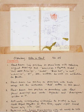 Notes in Hand. ORIGINAL PUBLISHER'S MAQUETTE.