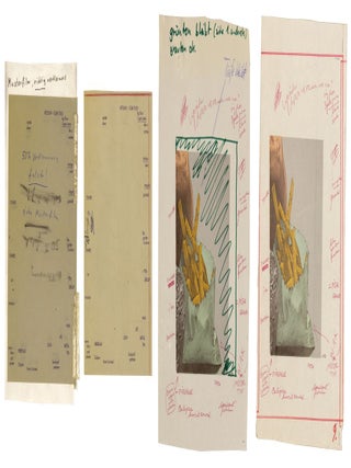 Notes in Hand. ORIGINAL PUBLISHER'S MAQUETTE.