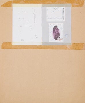 Notes in Hand. ORIGINAL PUBLISHER'S MAQUETTE.