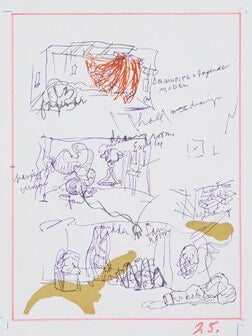 Notes in Hand. ORIGINAL PUBLISHER'S MAQUETTE.