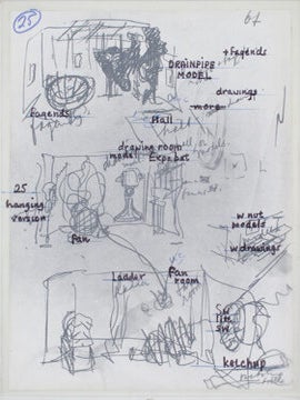 Notes in Hand. ORIGINAL PUBLISHER'S MAQUETTE.