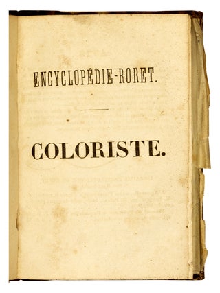 Nouveau manuel complet du coloriste