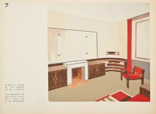 Item nr. 150015 7. Fumoir (Smoking Room). Décoration moderne dans l'intérieur. Henry Delacroix