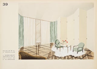 Item nr. 150186 39. Salon (Lounge). Décoration moderne dans l'intérieur. Henry Delacroix