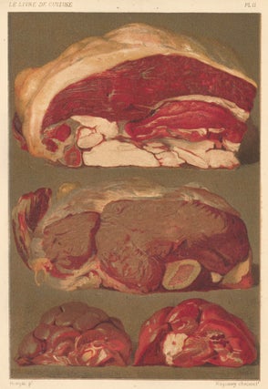 Item nr. 150447 Viande de boeuf [beef]. Le Livre de Cuisine. Eugene Ronjat, Jules Gouffe