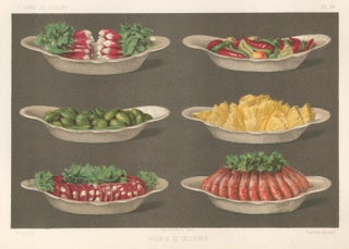Item nr. 150450 Pl. IV. Hors d'oeuvre. Le Livre de Cuisine. Eugene Ronjat, Jules Gouffe