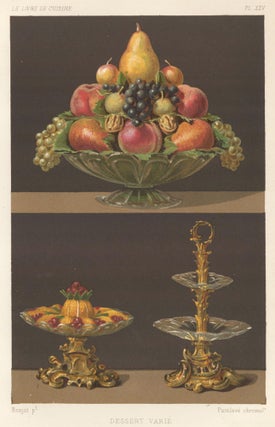 Item nr. 150463 Pl. XXV. Dessert Varie. Le Livre De Cuisine. Eugene Ronjat, Jules Gouffe