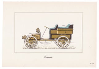 Tonneau. 19th century automobile